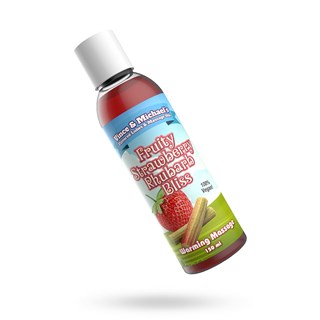 Fruity Strawberry Rhubarb Bliss - Smaksatt Massageolja