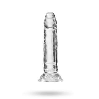 Genomskinlig Dildo 16 Cm