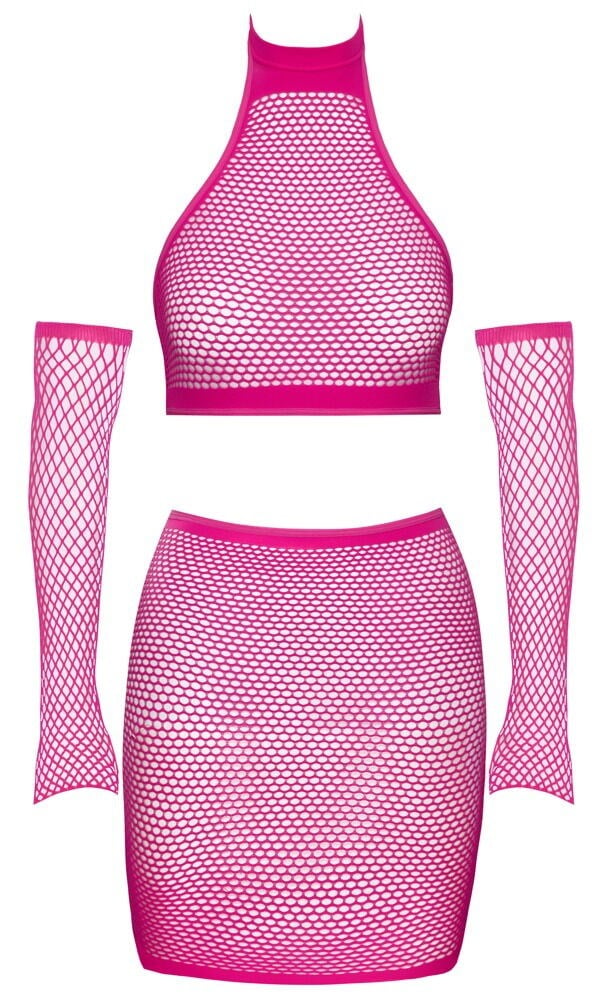 3-piece Net Set Pink