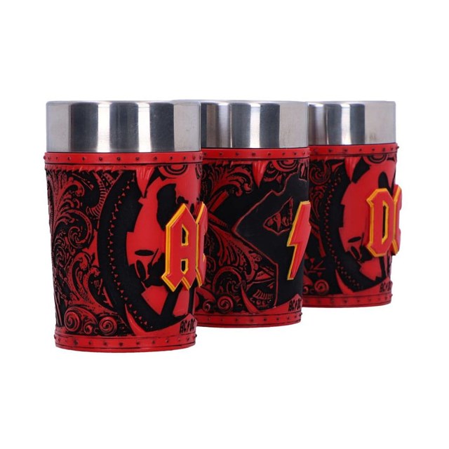 AC/DC Shot Glasses Logo 3-Pack