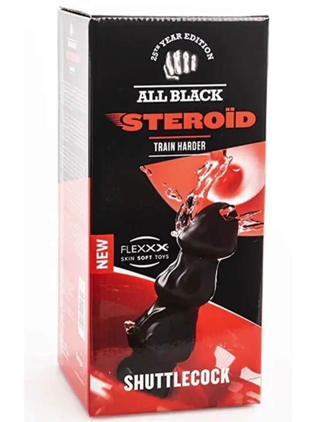 All Black Steroïd Shuttlecock 25,5 cm