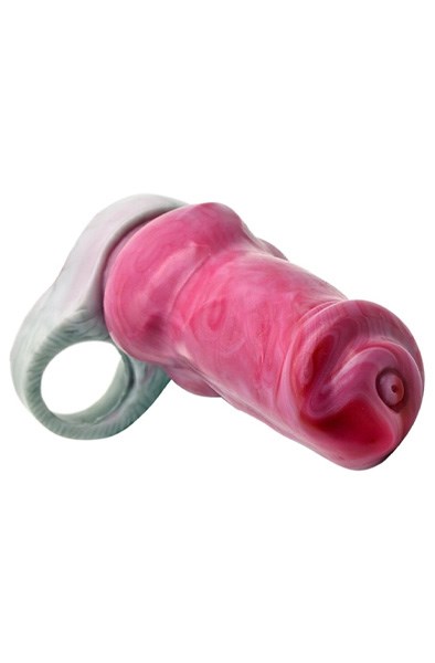 Bad Demon Stonewell Penis Sleeve Pink/Grey