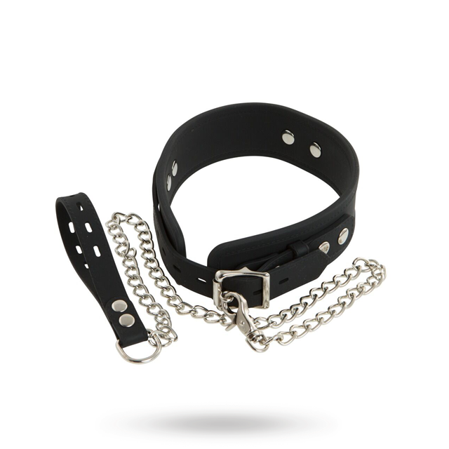 Silicone Collar with Leash