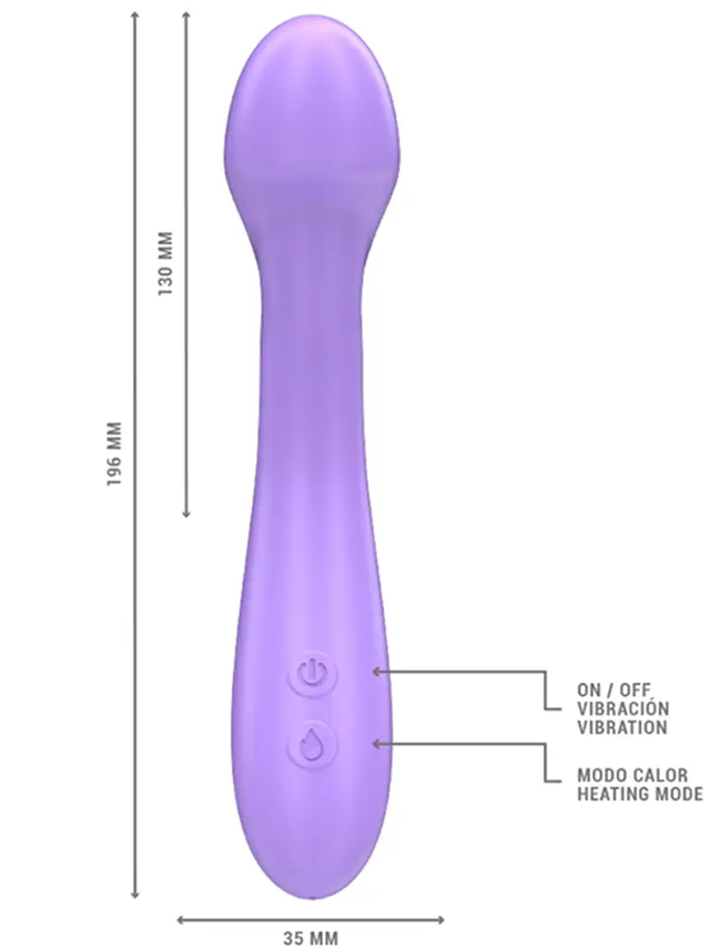 Becky Vibrator Heatable 7 Vibrations