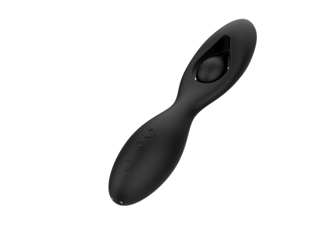 Black Bendable G-Spot & Clitoris Vibrator