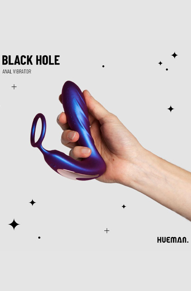 Black Hole Anal Vibrator With Cockring