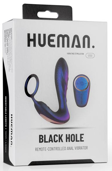 Black Hole Anal Vibrator With Cockring