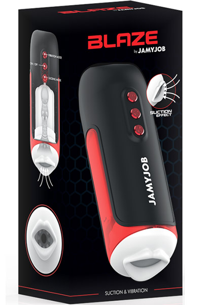 Blaze Suction & Vibration Mouth Masturbator