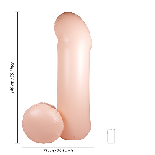 Blow-up Dick - 140 cm - Flesh