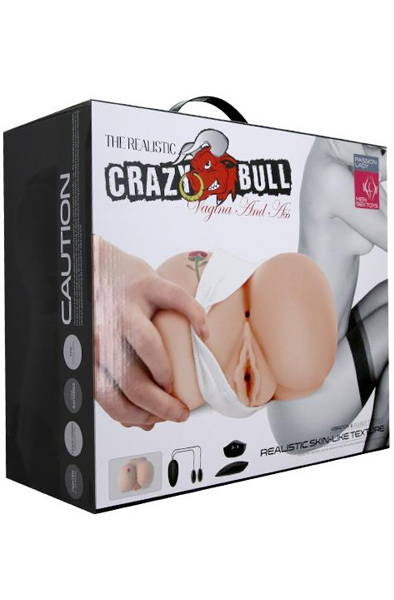 Crazy Bull Vibro Masturbator Vagina & Ass