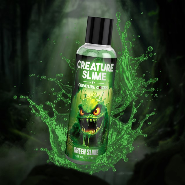 Creature Slime - Green Slime - Waterbased Lubricant 118 ml