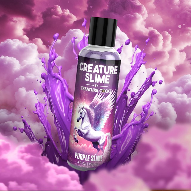 Creature Slime - Purple Slime - Waterbased Lubricant 118 ml