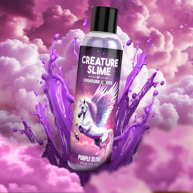 Creature Slime - Purple Slime - Waterbased Lubricant 236 ml