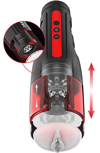 Cyclone Thrust & Suction Vagina Masturbator