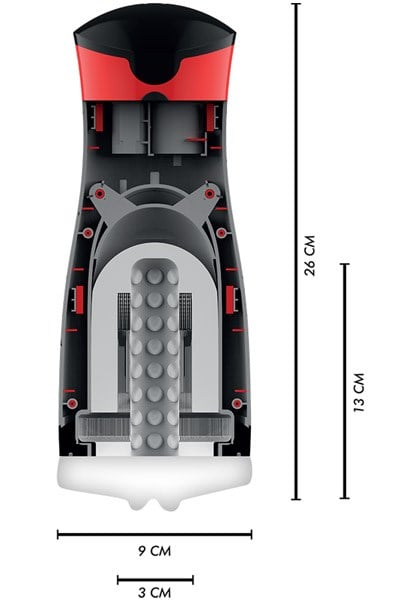 Dameron Suction & Vibration Masturbator