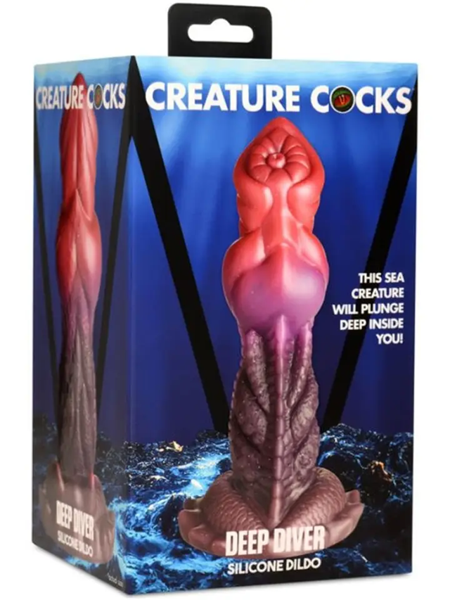 Deep Diver Silicone Dildo 19,3 cm