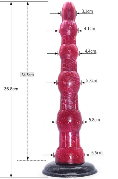 Diamondback Dildo 36,8 cm