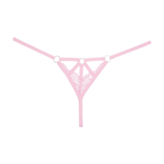 Do Not Disturb - Lace Thong - Pink