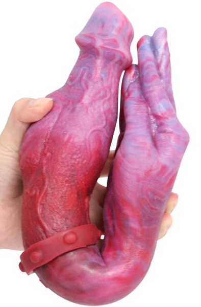 DoublePlayz Monster Hand Double Dildo 41 cm