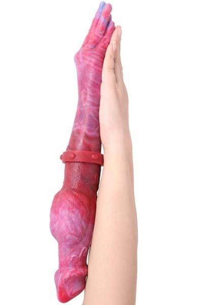 DoublePlayz Monster Hand Double Dildo 41 cm