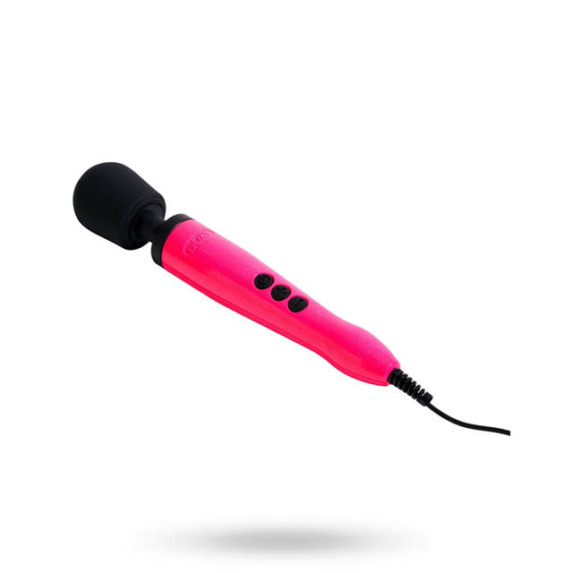 DIE CAST EXTRA KRAFTFULL WAND MASSAGESTAV - HOT PINK