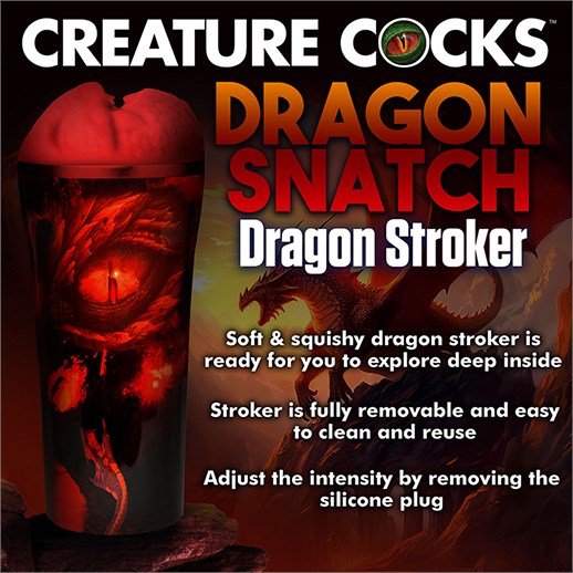 Dragon Snatch Stroker - Röd