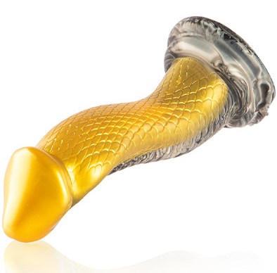 Drakon Dildo Yellow Cobra 20,5 cm