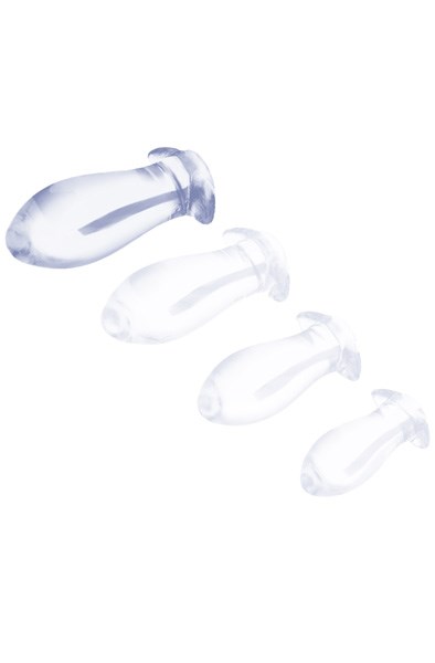 Eggplay Clear Transparent Plug XL 18,5 cm