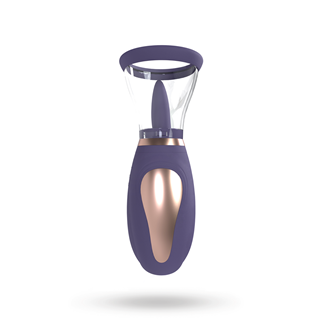 Enhance - Rechargeable Vulva And Breast Pump - Purple