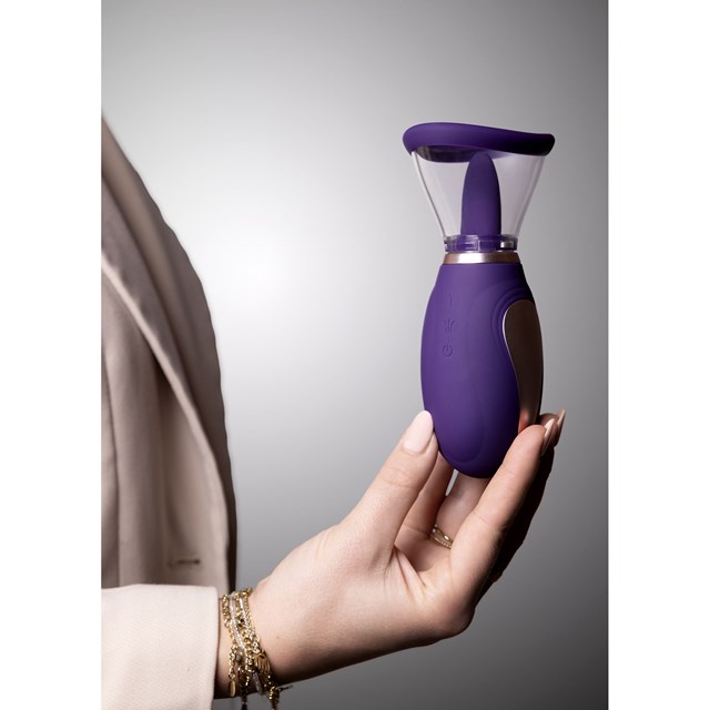 Enhance - Rechargeable Vulva and Breast Pump - Purple