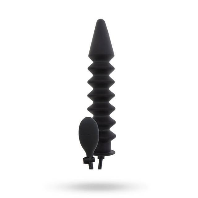 Extreme Inflatable Ribbed Plug 38 cm