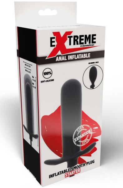 Extreme Inflatable Smooth Starter Plug 14,5 cm