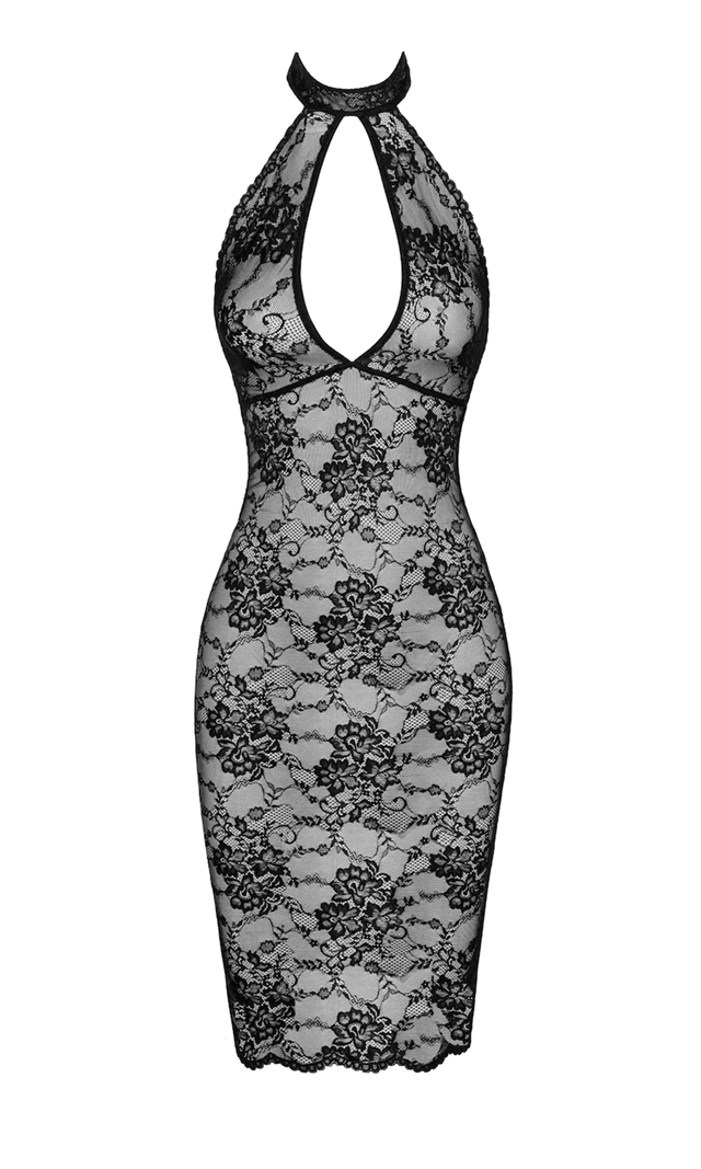 F338 Nocturne lace midi dress