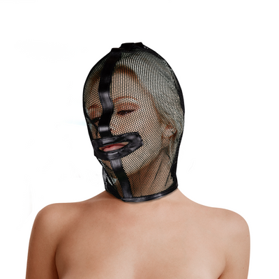 Fishnet Mask - Svart