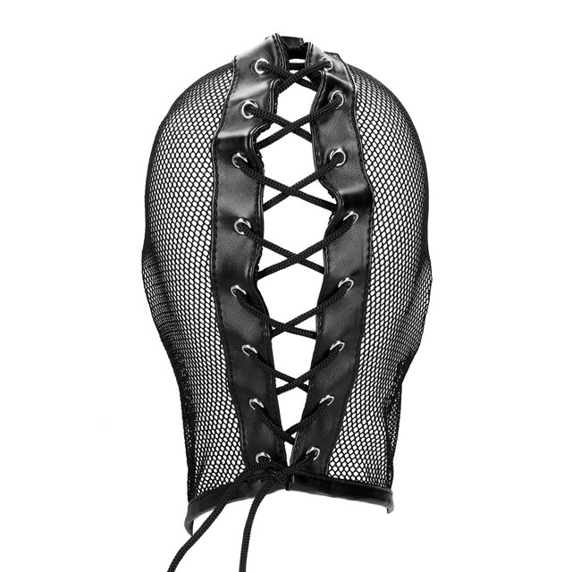 Fishnet Mask - Svart