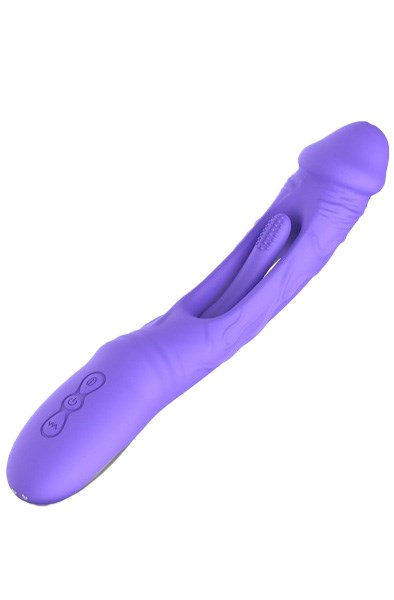 Flax Vibrating Dildo With G-Spot Stimulator