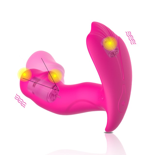 G-Spot & Clitoris Vibrator - Pink