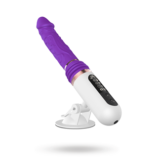 Hands-free Thrusting & Vibrating Dildo
