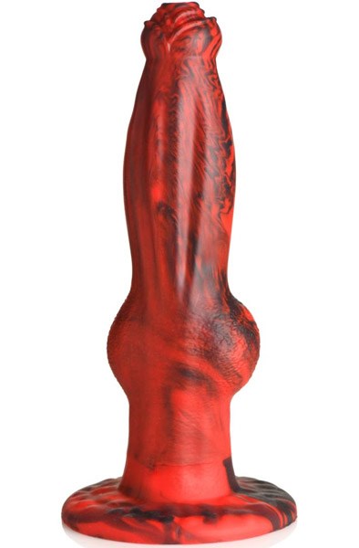 Hel-Wolf Thrusting & Vibrating Dildo 22 cm