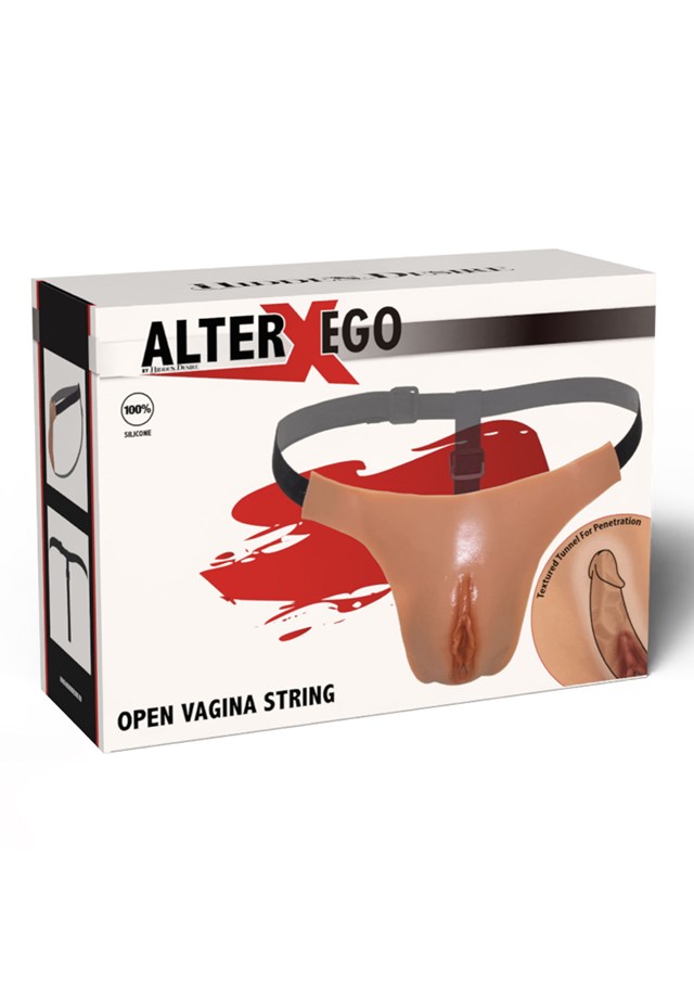 Alter Ego Adjustable Open Vagina String