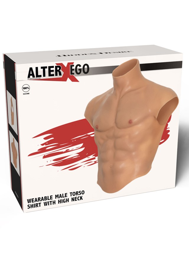 Alter Ego Silicone Male Torso Shirt