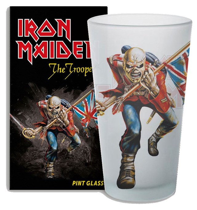 Iron Maiden - The Trooper Pint Glass