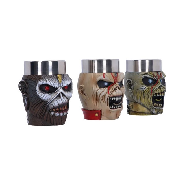 Iron Maiden Shotglas Eddie 3-Pack