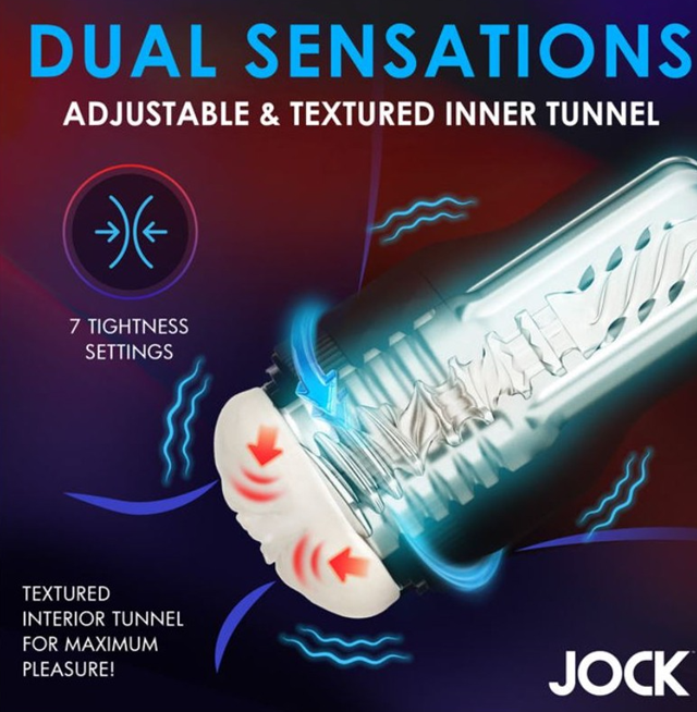 Jock Tightening & Vibrating Masturbator