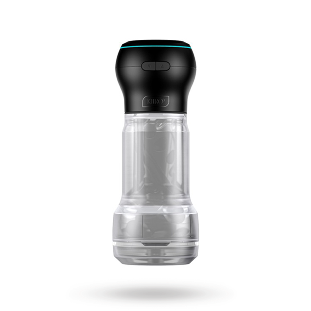 Kiiroo - Feel Crystal Pocket Stroker + PowerBlow Black