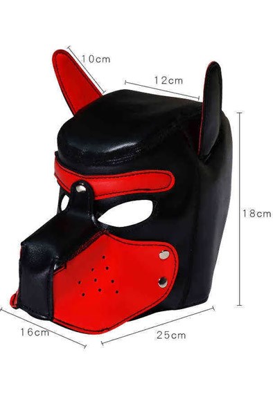 Kinky Puppy Balaclava Red