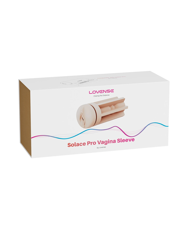 Lovense - Vagina-Shaped Sleeve for Solace Pro Beige