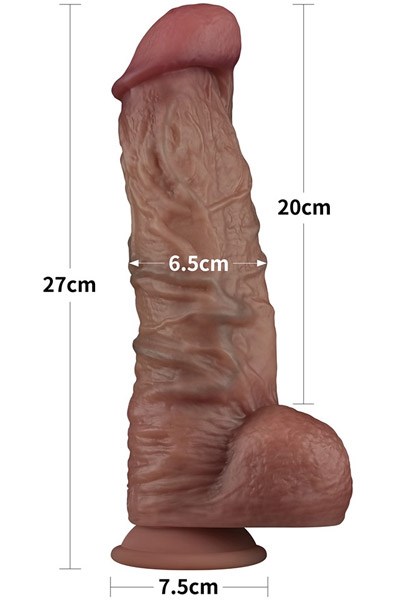 Lovetoy Dual Layered Cock XXL 27 cm