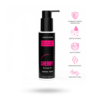 Oils Of Pleasure – Cherry Massage Oil 120 Ml
