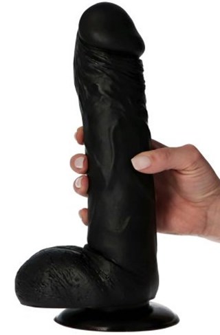 Lucio Dildo Black 28 Cm